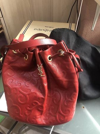 Sac seau vintage Yves Saint Laurent « Arabesque »