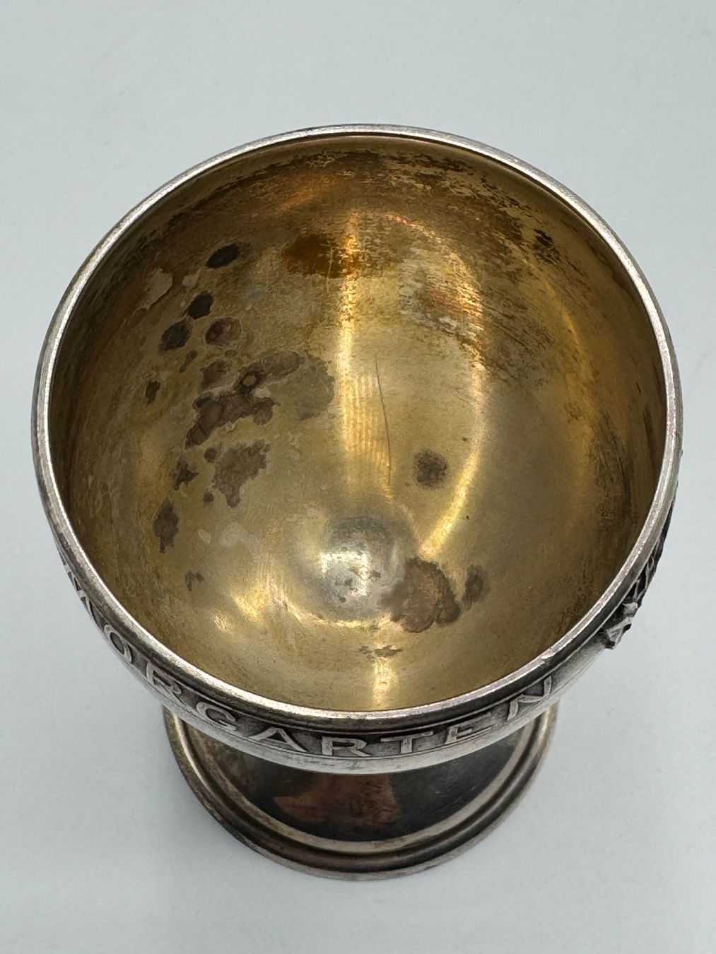 Tassen: Antiker Silberbecher Schiessen 1916, Silber 800 – Gebraucht aus Sachseln von BONATI01 4