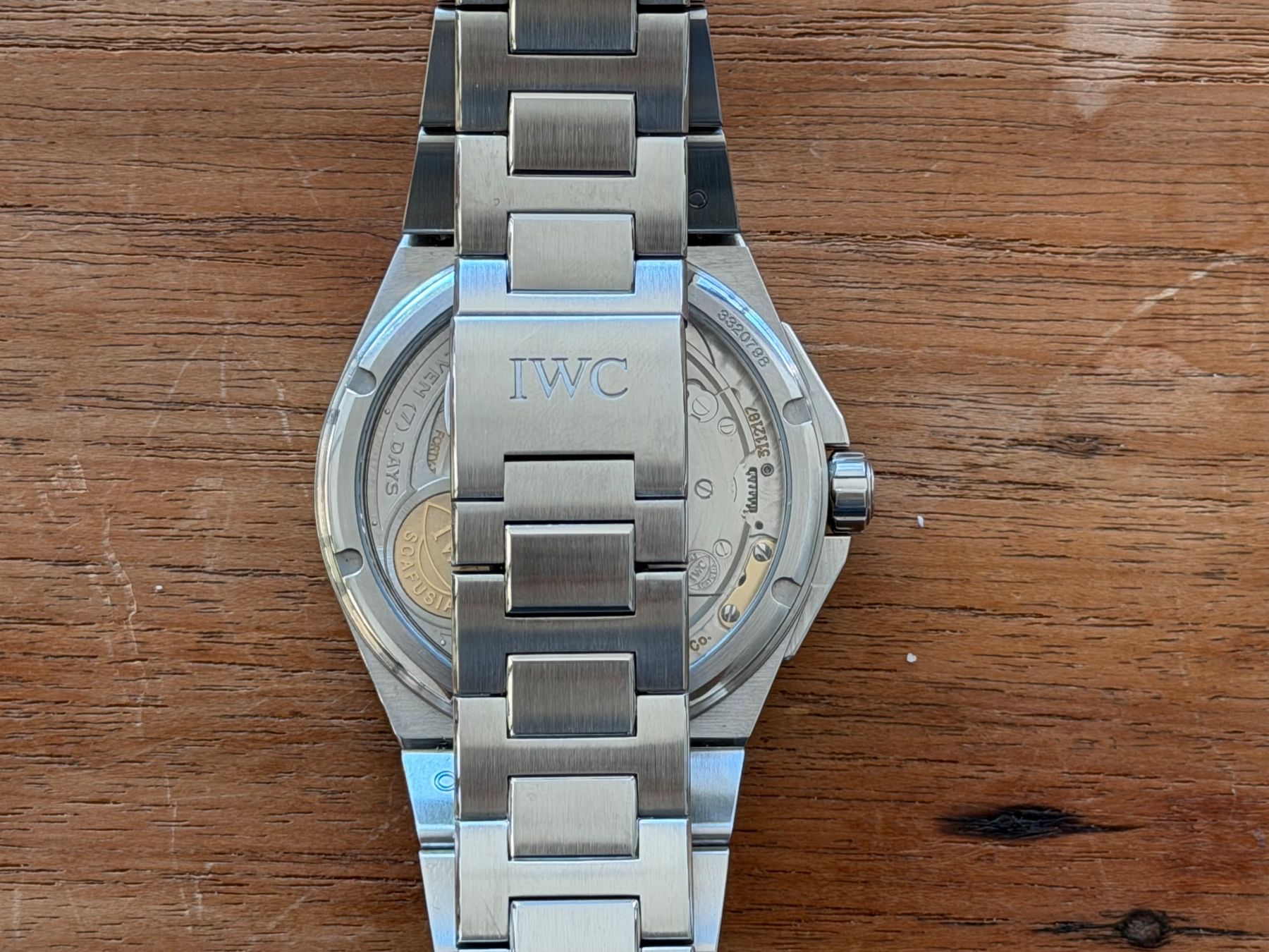 IWC Orologi: IWC Big Ingenieur Stahl 45.5mm fullset – Usato da Aarau venduto da trader1000 3