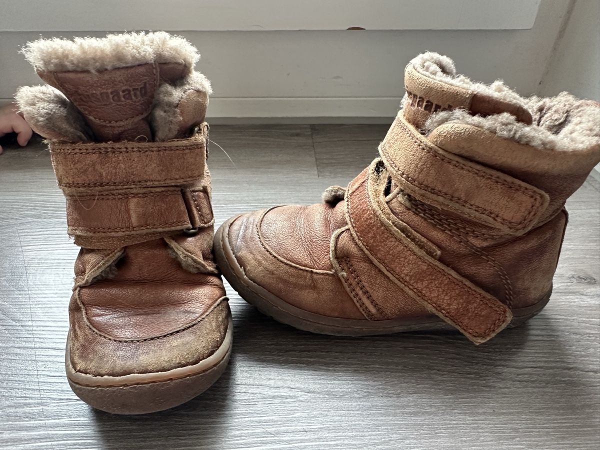 Bisgaard Scarpe da uomo: Bisgaard Wool Lined Winter Boots Brown Leather EU 26 – Usato da Männedorf venduto da Meganbdn 2