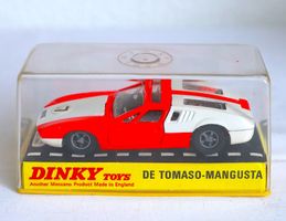 VINTAGE DINKY TOYS DE TOMASO.MANGUSTA IN OVP 1:43