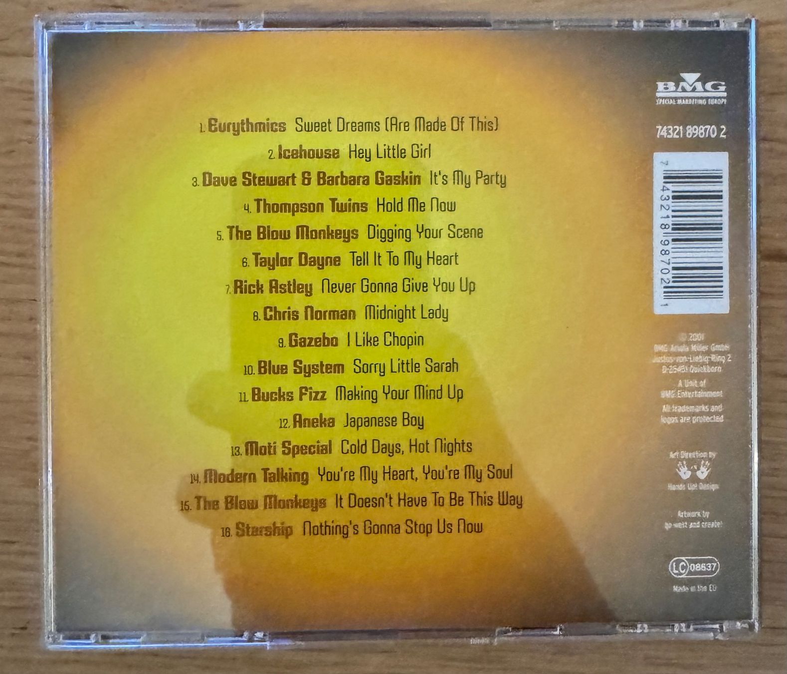 CDs: Best Of The 80's – Gebraucht aus Lausanne von davzic 1
