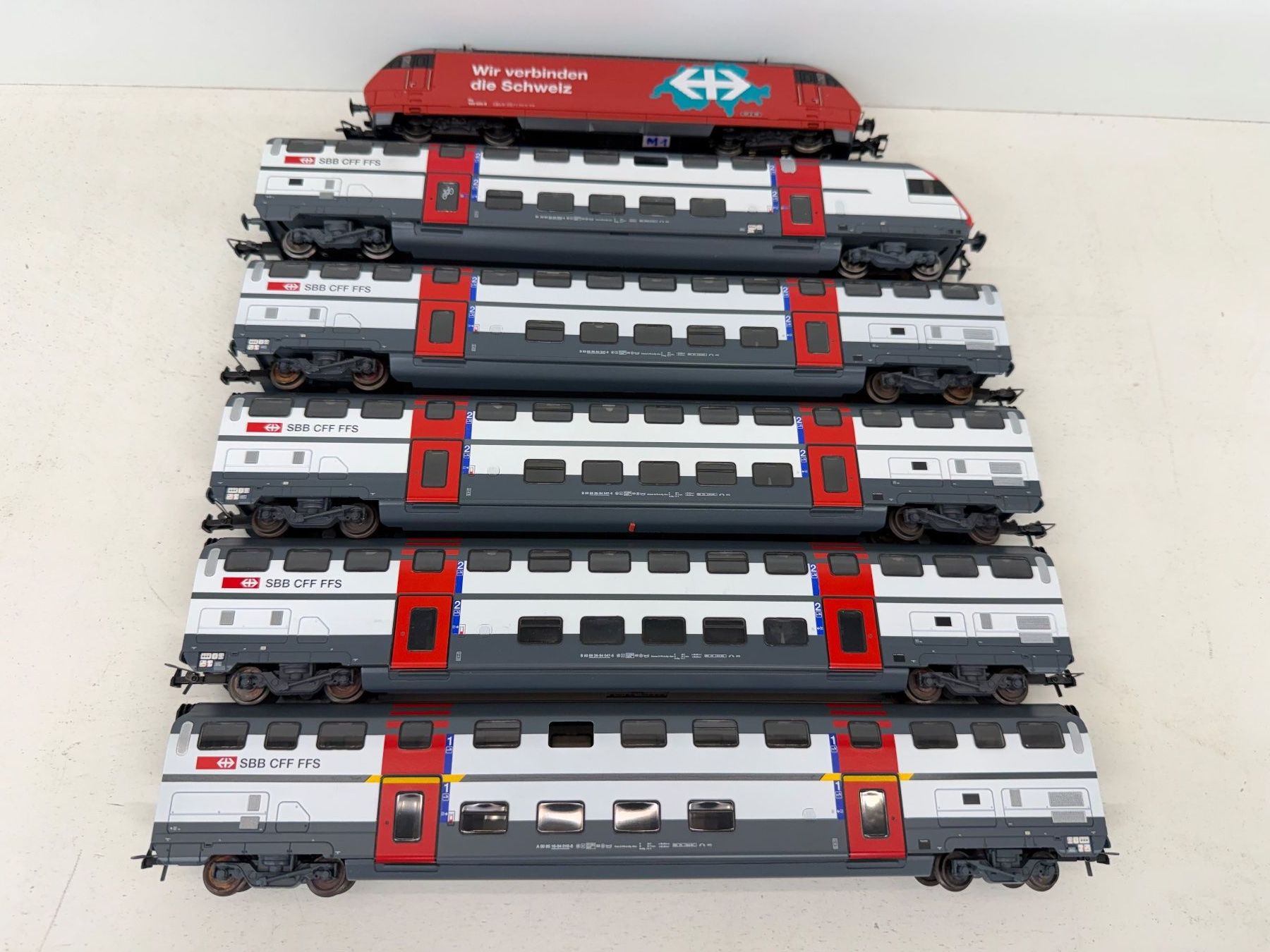 Modelleisenbahnen: Märklin/Hag SBB IC 2000 Dosto AC – Gebraucht aus Büsserach von ModellbahnDepot 1