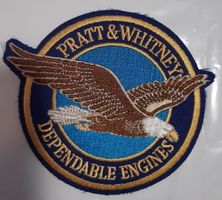 Pratt & Whitney Abzeichen / Aufnäher Rarität - Vintage!
