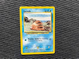 Pokemon Swinub Non Holo Neo Genesis
