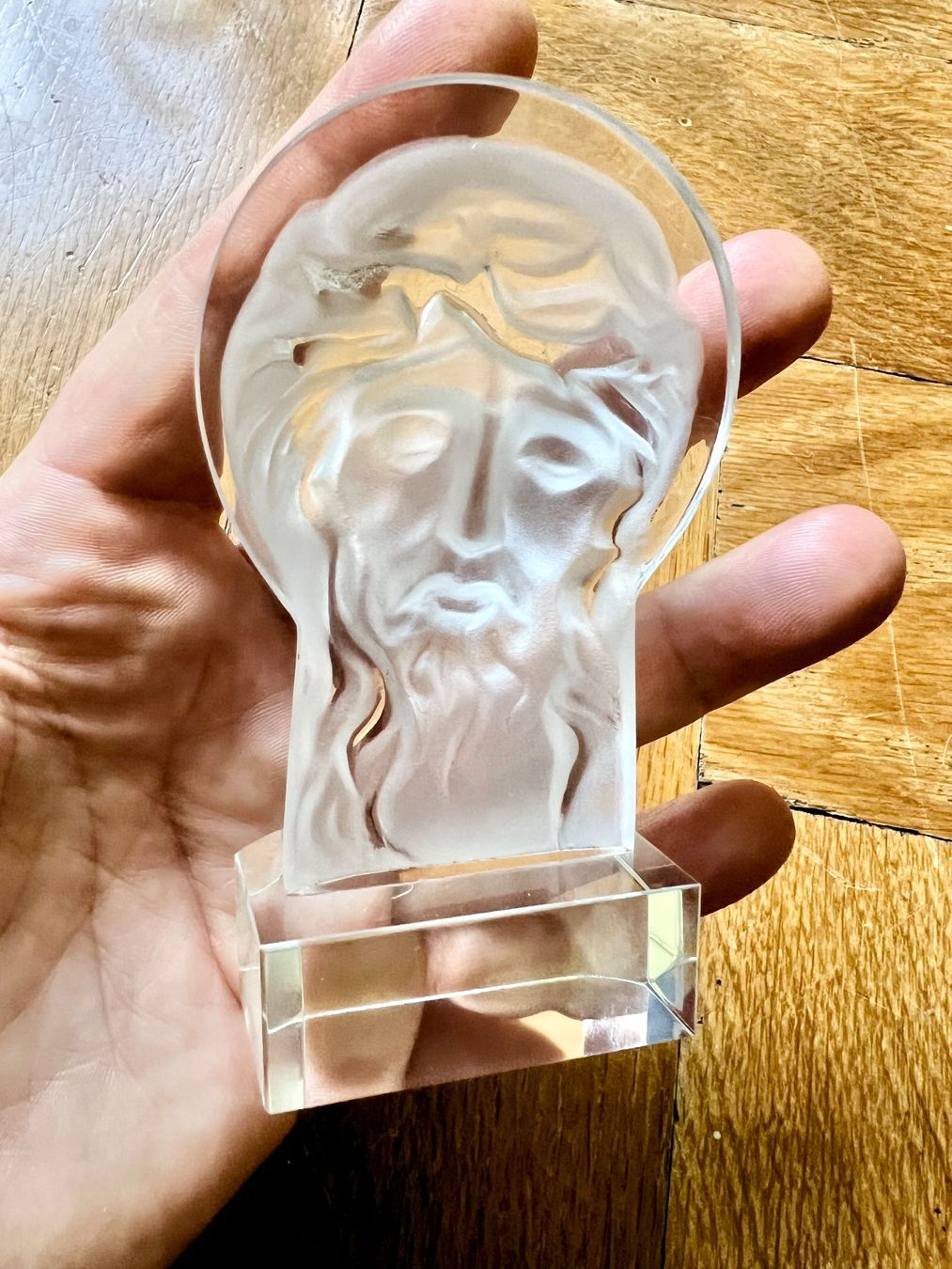 Figuren: Glas Statue von Jesus Christus – Gebraucht aus Bern von zanie 2