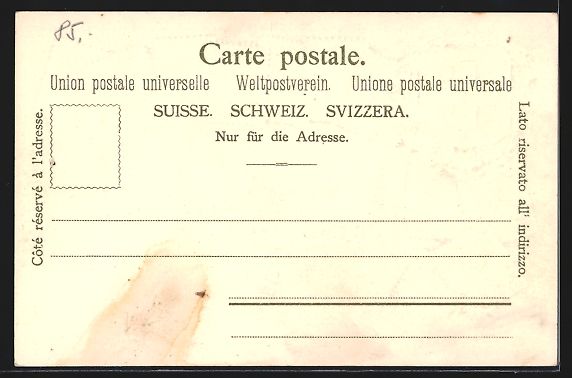 Cartoline postali: Wohlen, Strassenpartie im Ort, Schweizer – Usato da Berlin venduto da bartko-reher 1