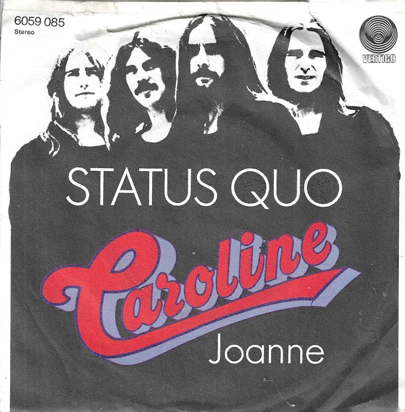 Vinyles: Status Quo - Caroline – D'occasion à Savagnier par Ne2065