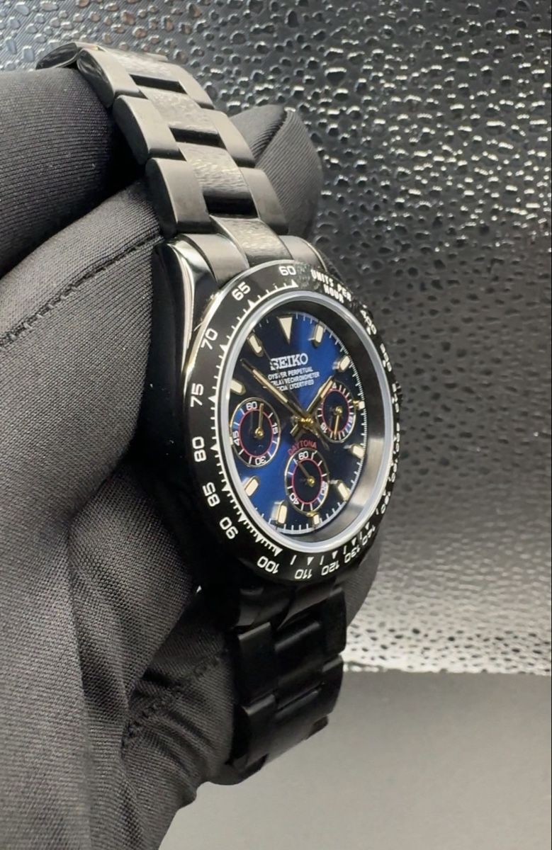 Orologi: Seitona Chronograph Midnight Black Edition  – Nuovo e nell'imballaggio originale da Arnegg venduto da watch-shop 2