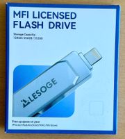 LESOGE: USB Stick, FLASH DRIVE 128GB NEU