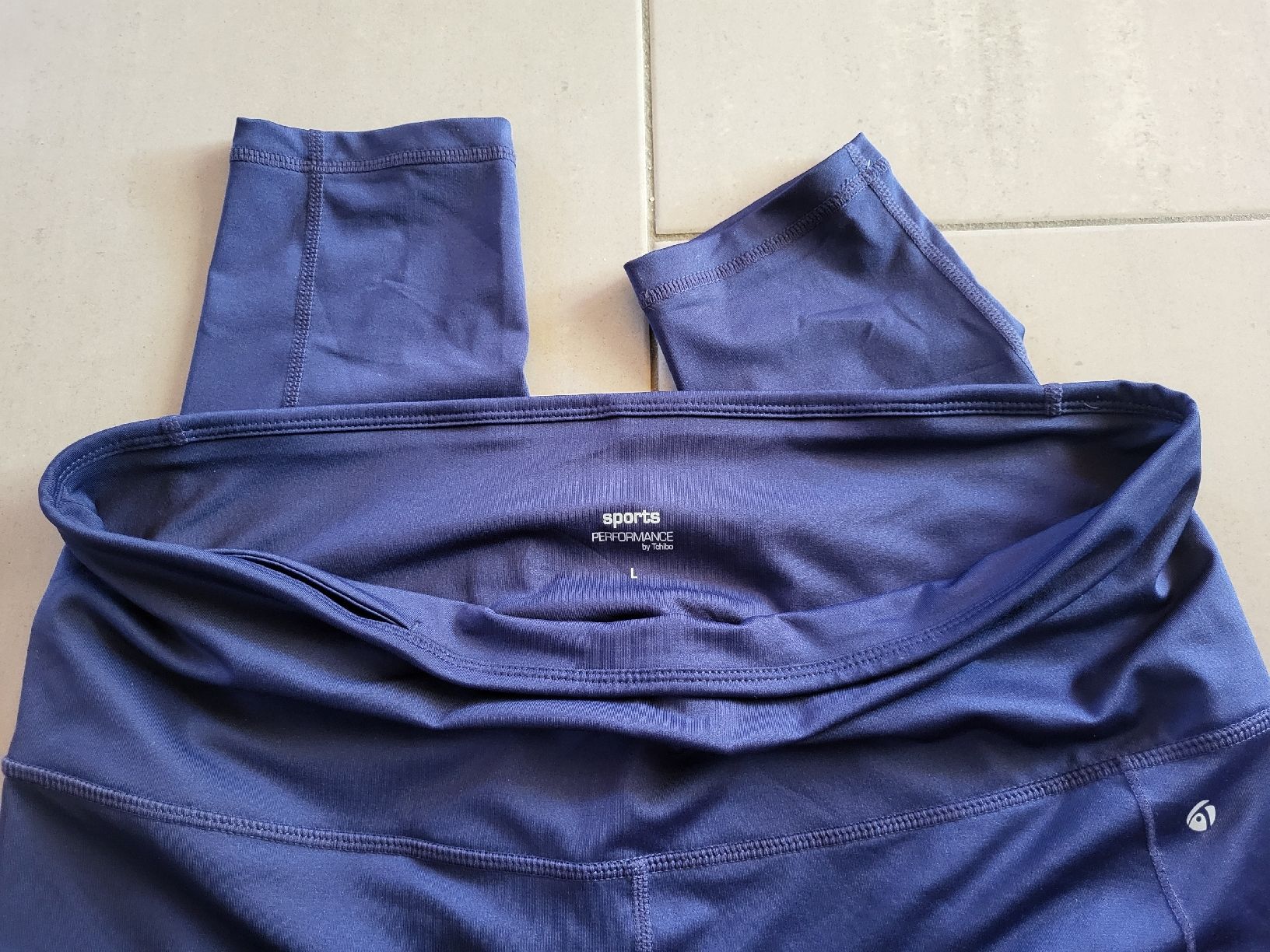 Tchibo Pantaloni: Sporttight Gr. L, blau – Nuovo (secondo la descrizione) da Mörschwil venduto da minggeli12 1
