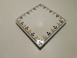 Schaffhausen alte Keramik Kachel  15 x 15 cm