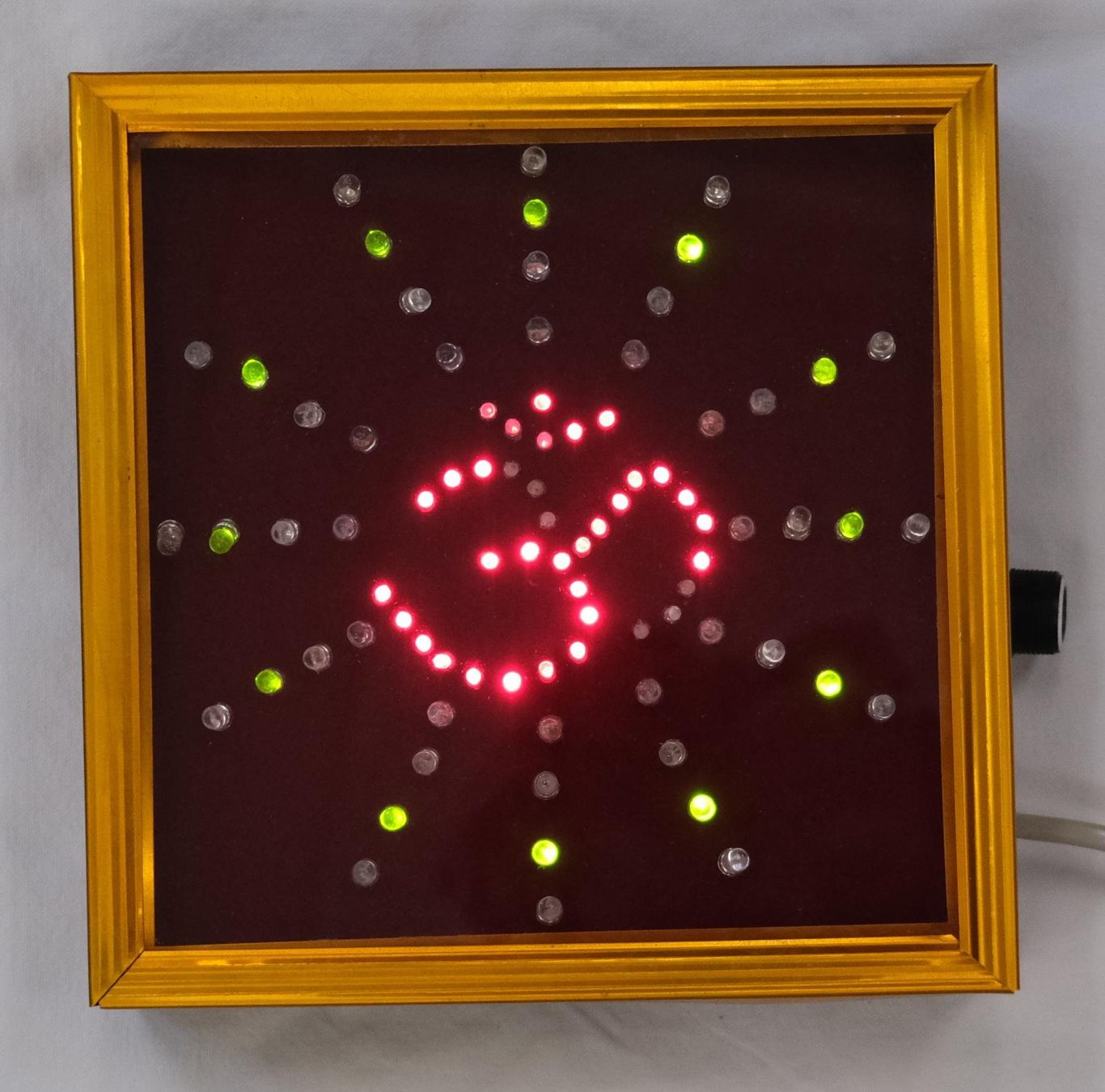 Tutte le decorazioni: Om Bild Holz-Box mit Lauflicht Indien – Usato da Zürich venduto da Melody2000 1