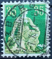 1908 Helv. m. Schwert Zst 111 Voll-⦿ Lenzburg