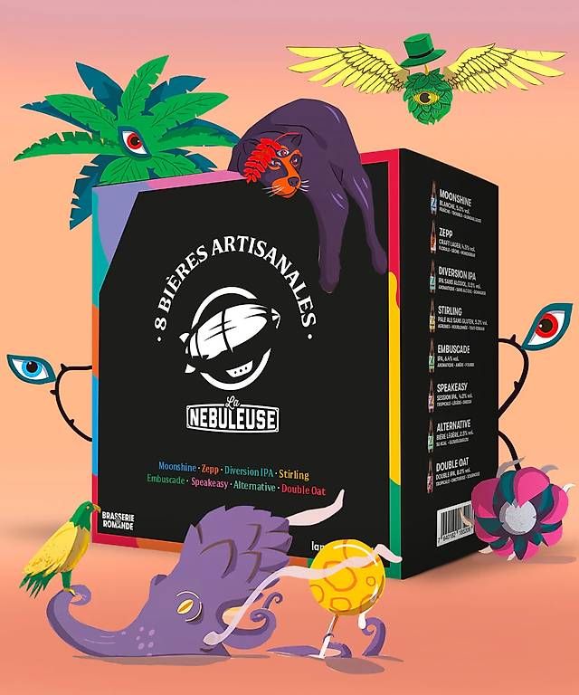 Livres audio: Bière 5 PACKS DÉCOUVERTE LA NÉBULEUSE OFFRE EXCEPTIONNELLE   – D'occasion à Le Mont-sur-Lausanne par swisssail