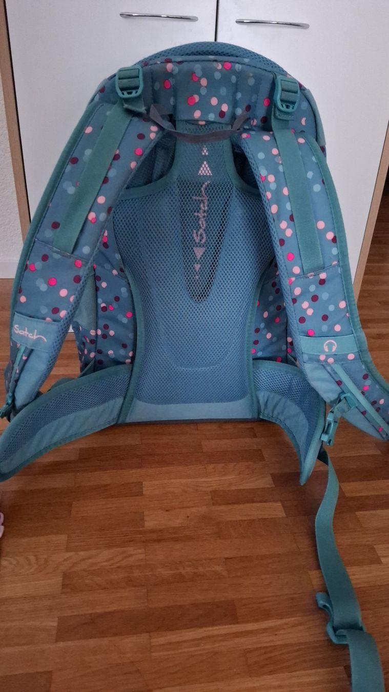 Satch Borse & Zaini: Satch Pack Happy Confetti mit Turnsack und Regenschutz – Usato da Fischbach-Göslikon venduto da Mickey1919 2