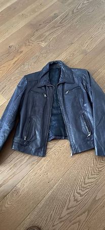 Lederjacke 