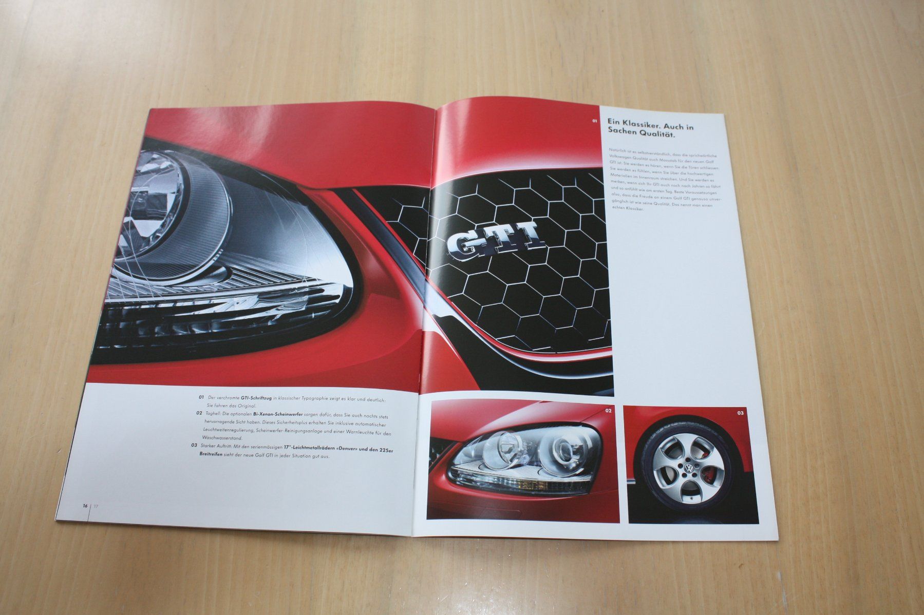 VW Documenti: Golf GTI CH-Prospekt 11/2004 – Usato da Wikon venduto da erwin400 7