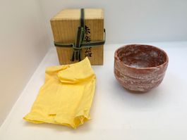 Teeschale Japan Chawan Keramik-  20. Jh. „Shino"