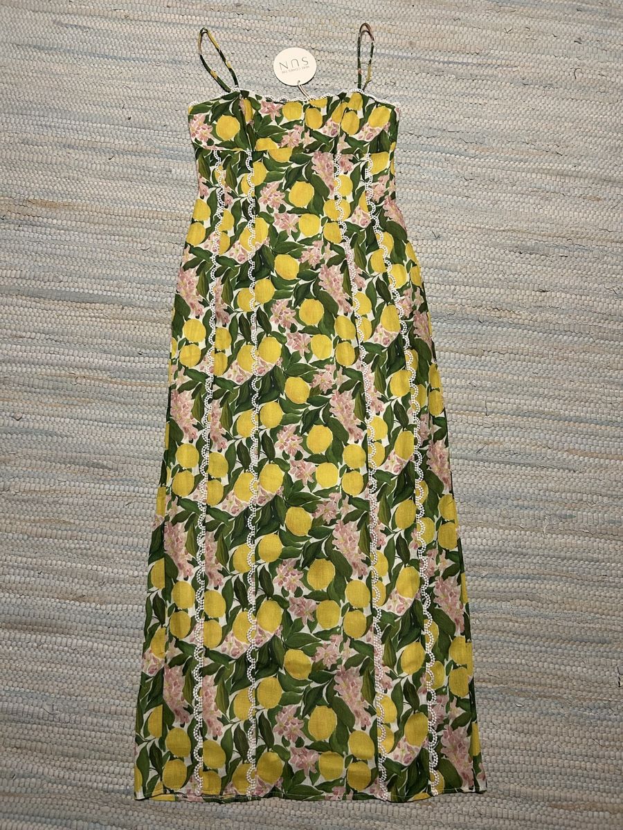 Vestiti: Lemon Print Long Dress – Nuovo (secondo la descrizione) da St.Josefen venduto da lop_lh8d