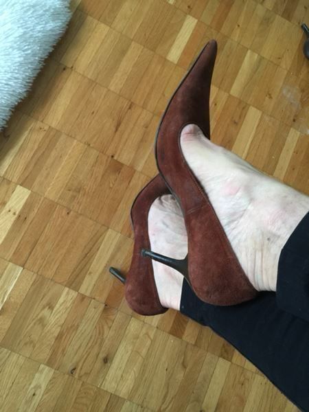 Scarpe da donna: NAVYBOOT-Pumps in der Farbe Braun – Usato da Adliswil venduto da Jessik0 7