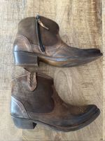 Cowboystiefel, Stiefeletten Braun Gr. 40