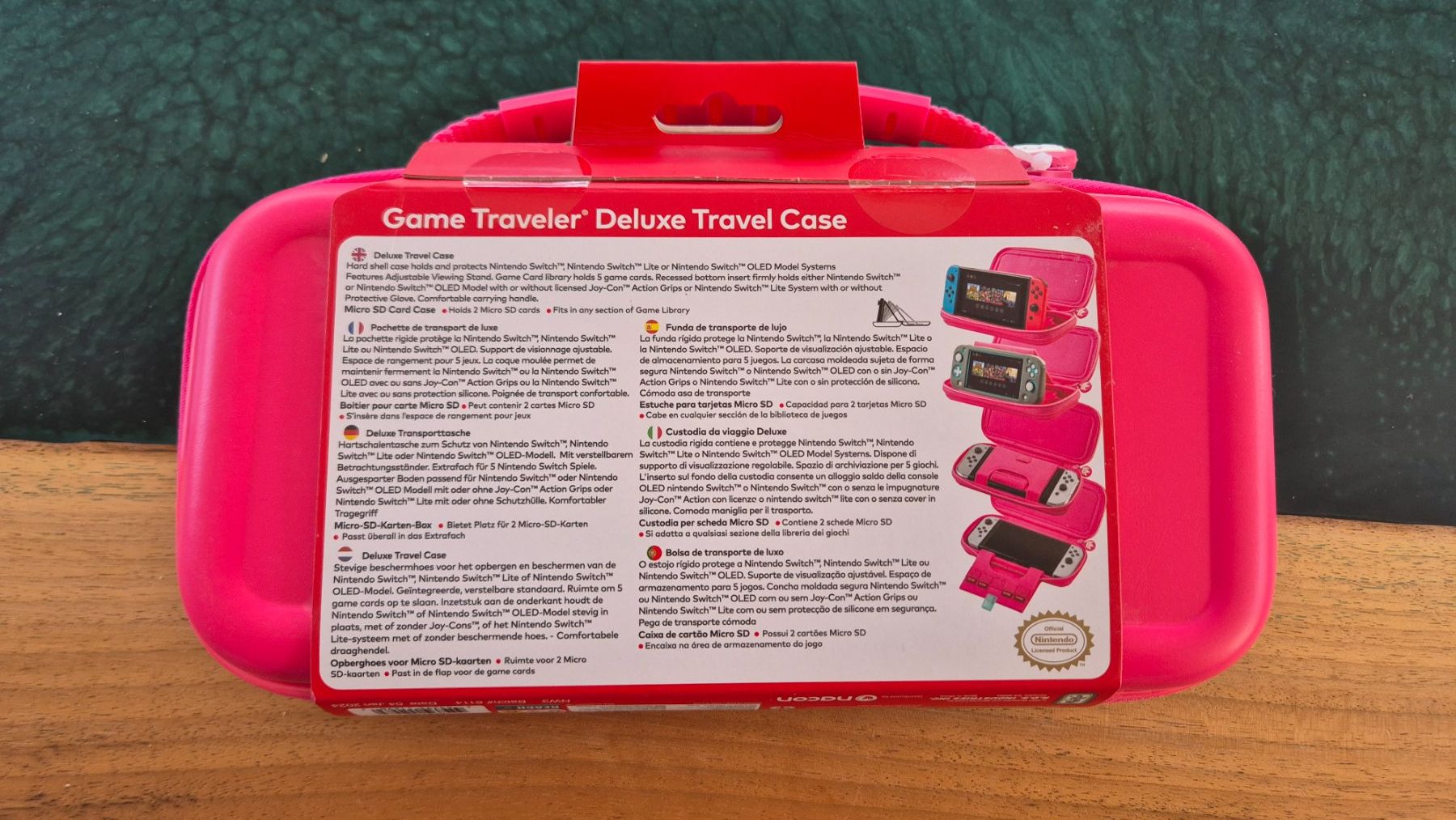 Nintendo Custodie protettive: Nintendo Switch Princess Peach Etui – Nuovo e nell'imballaggio originale da Lyss venduto da SDC16 2