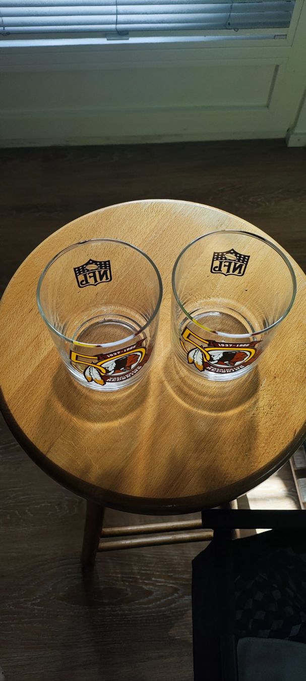 Bicchieri: NFL Redskins Tassen – Nuovo e nell'imballaggio originale da Winterthur venduto da Ajcps 1