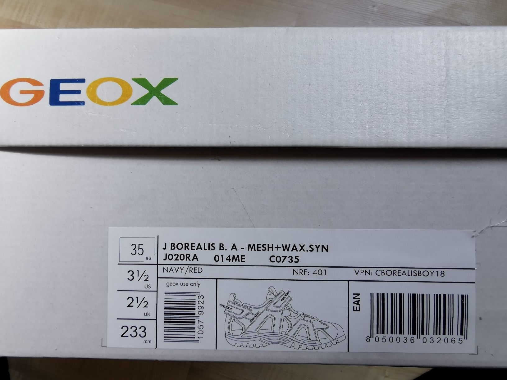 Geox Scarpe per ragazzi: sandalen geox gr. 35 – Usato da Oberentfelden venduto da bienemaaja 3