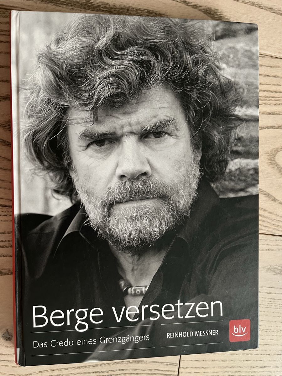 Libri: Reinhold Messner - Das Credo eines Grenzgängers "signiert – Usato da Romanshorn venduto da Apfelschuss