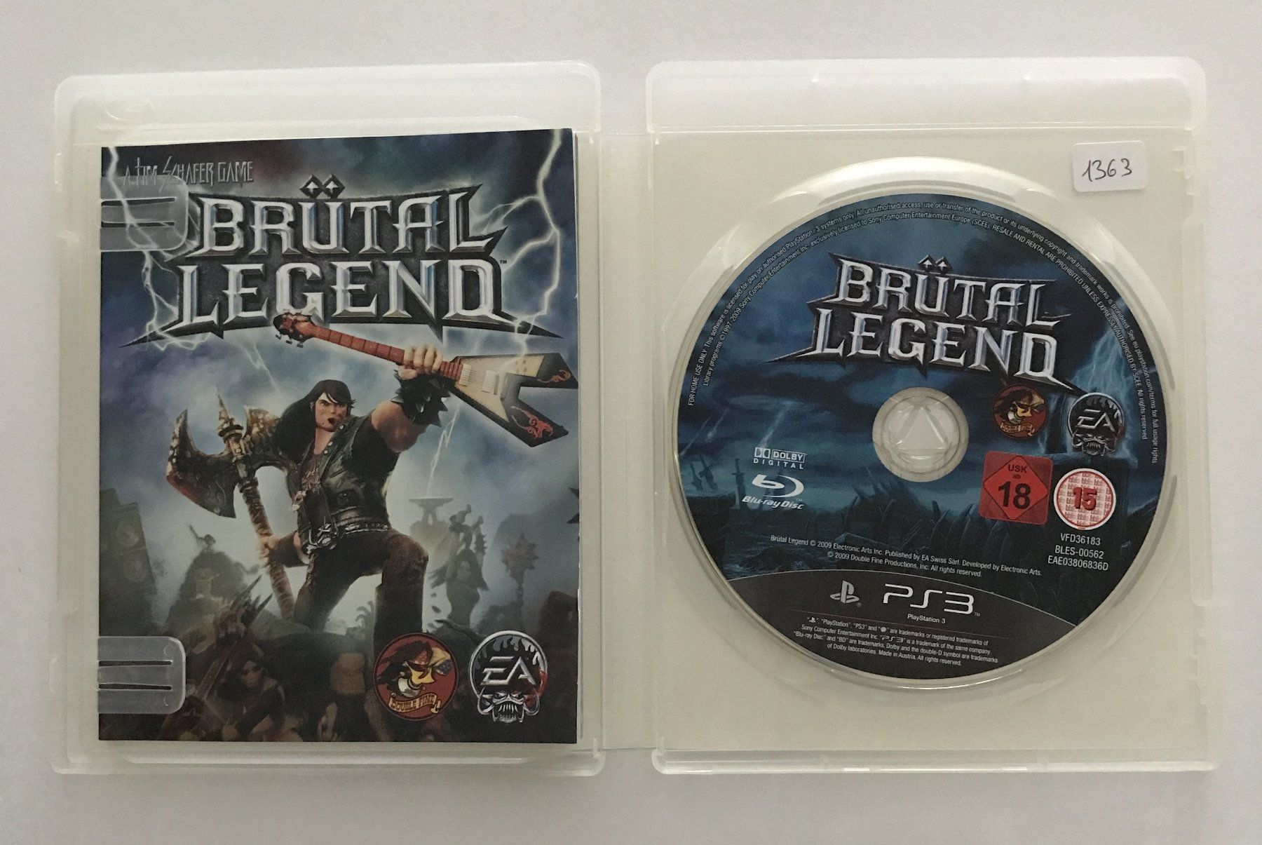 Giochi: PS3 - Brütal Legend – Usato da Allschwil venduto da Bullach 1