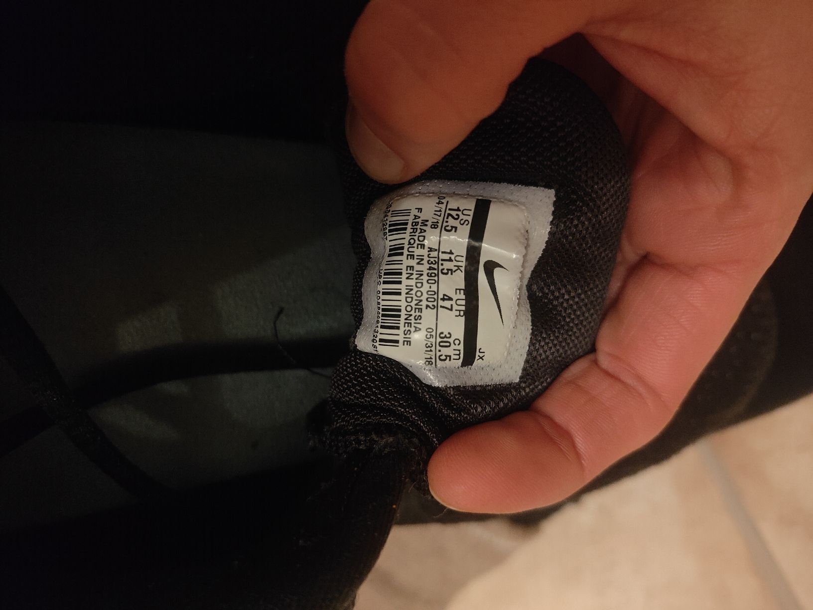 Nike Scarpe da uomo: Nike, Schwarz, Grösse 47 – Usato da Stettlen venduto da bubu036 1