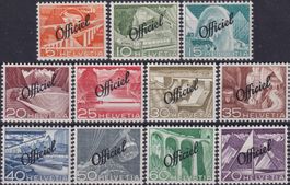 1942, Bundesverwaltung, Nr. 65-75 postfrisch **, Kat: 135.-