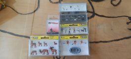 H0 Figuren Sammlung Jäger, Wild, Vögel, Gänse und Co.