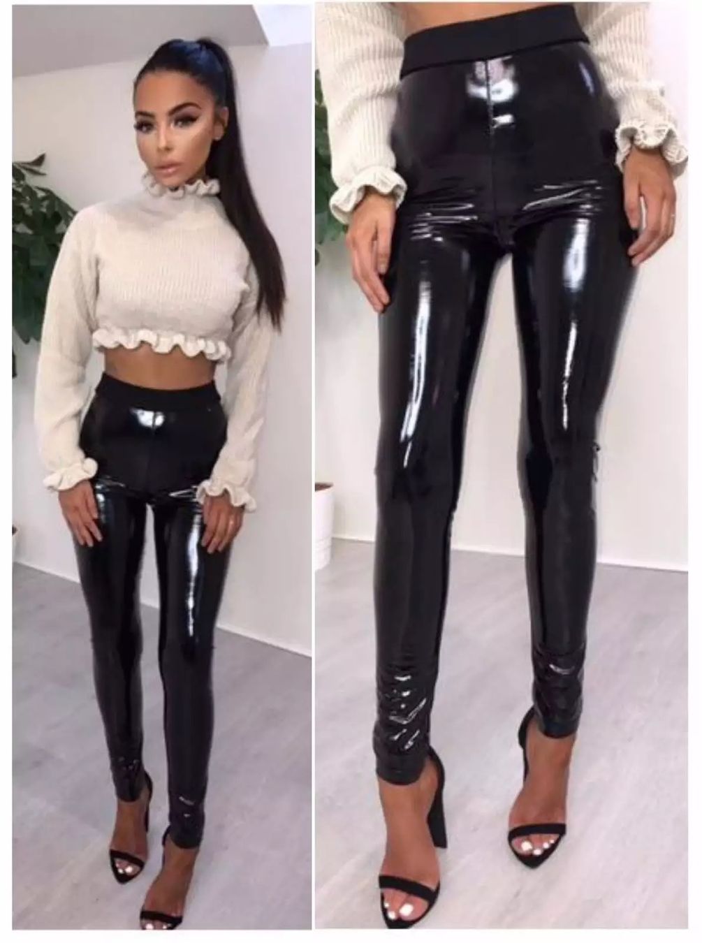 Leggings: SEXY Vinyl Lack Leggings SIZE L – Nuovo e nell'imballaggio originale da Uetendorf venduto da Stoun 7