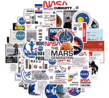 50 Sticker NASA