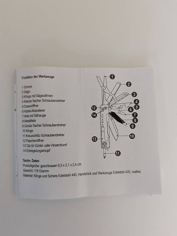Coltelli tascabile: Seecode Multifunktions-Messer - Neu – Nuovo e nell'imballaggio originale da Nidau venduto da joe00 1