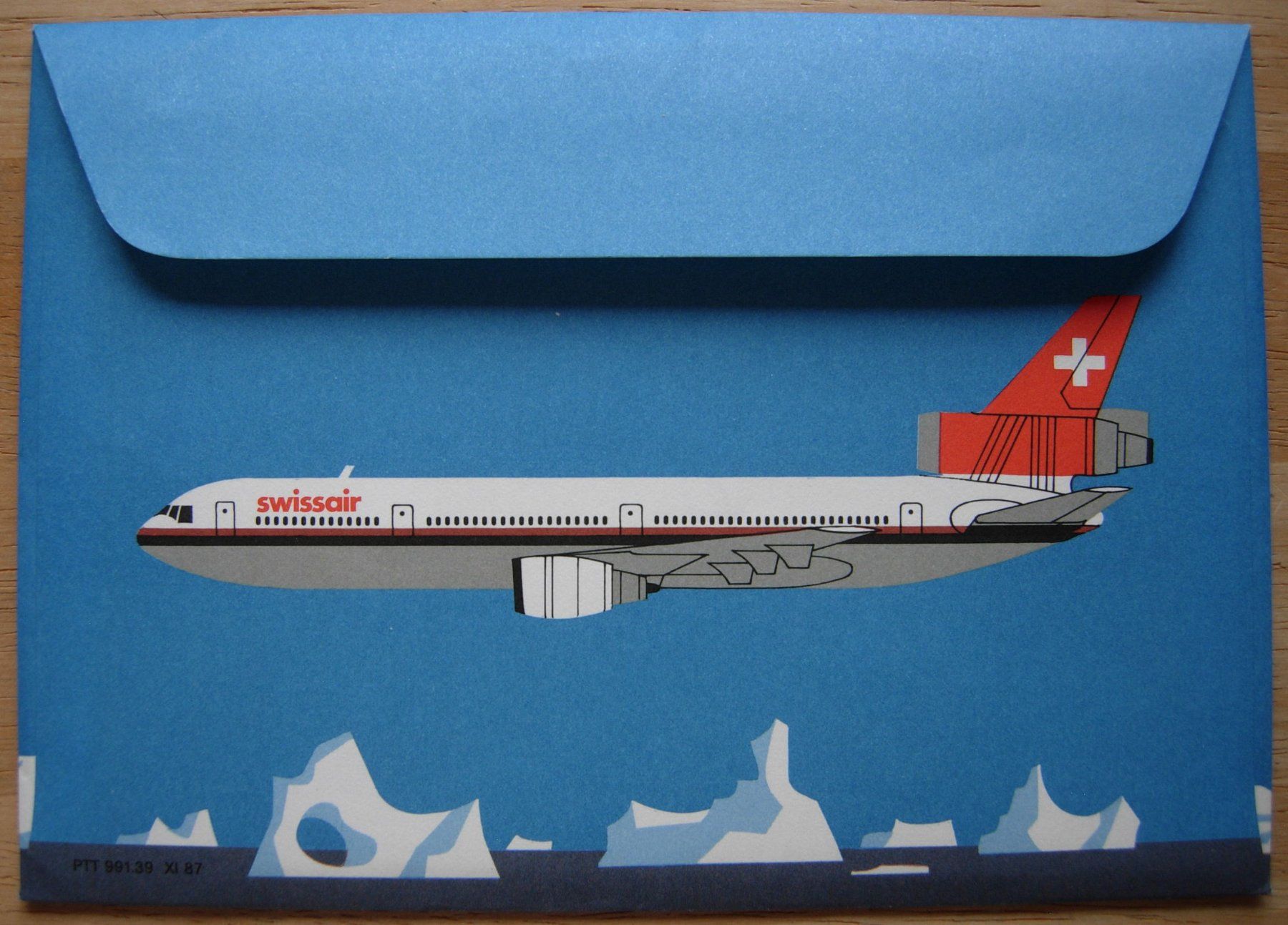 Buste & buste per spedizione: Swissair Umschlag Pro Aero – Usato da Dübendorf venduto da rumpumpel 1