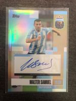 Topps Argentinien Walter Samuel Auto /250