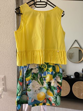 Sommerset Fracomina Gelb Zitronen Print Gr. M /L