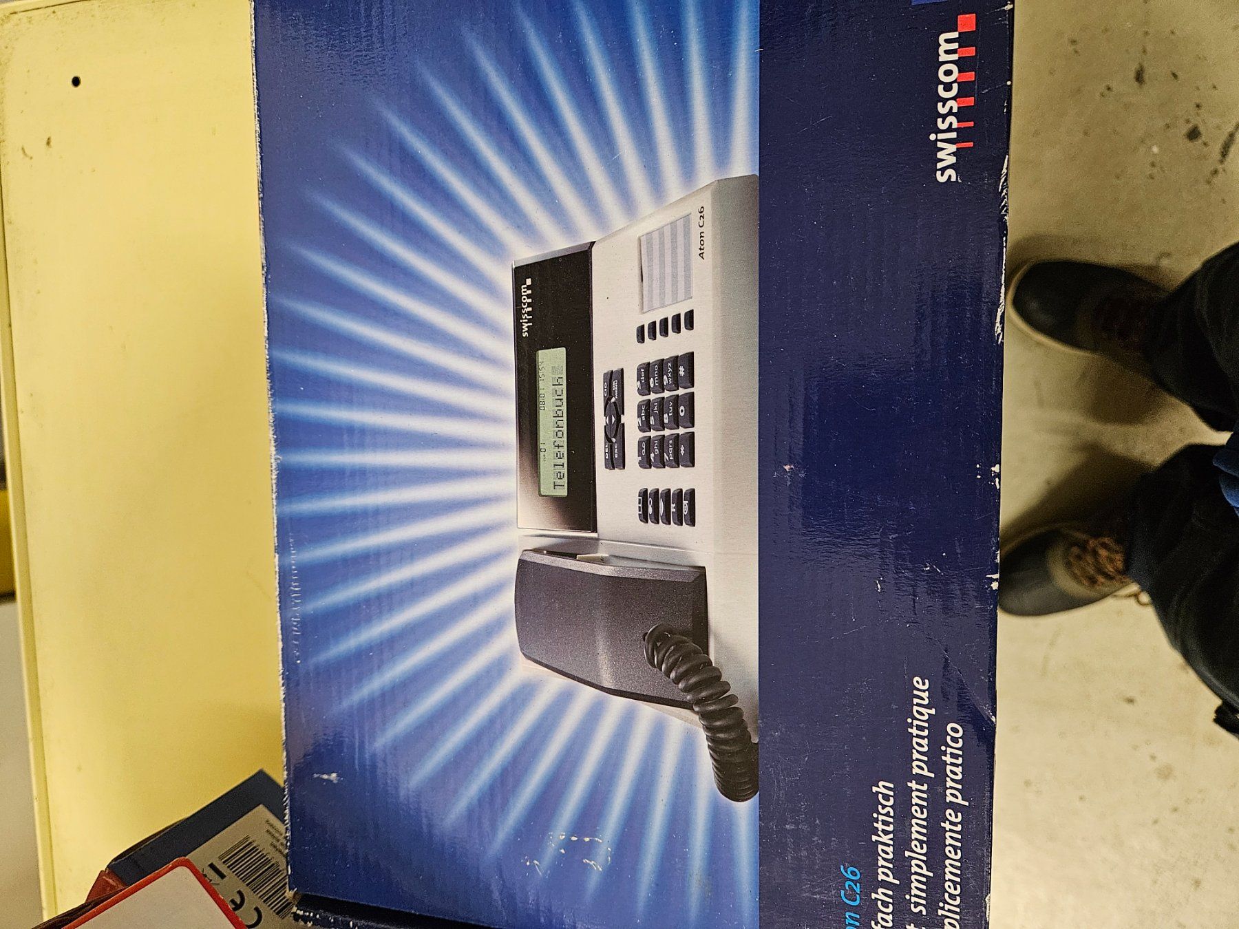 Swisscom Telefoni: Telefon ist neu – Nuovo e nell'imballaggio originale da Landquart venduto da Snug01