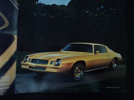 Prospekt Chevrolet Camaro 1980 mit Z28