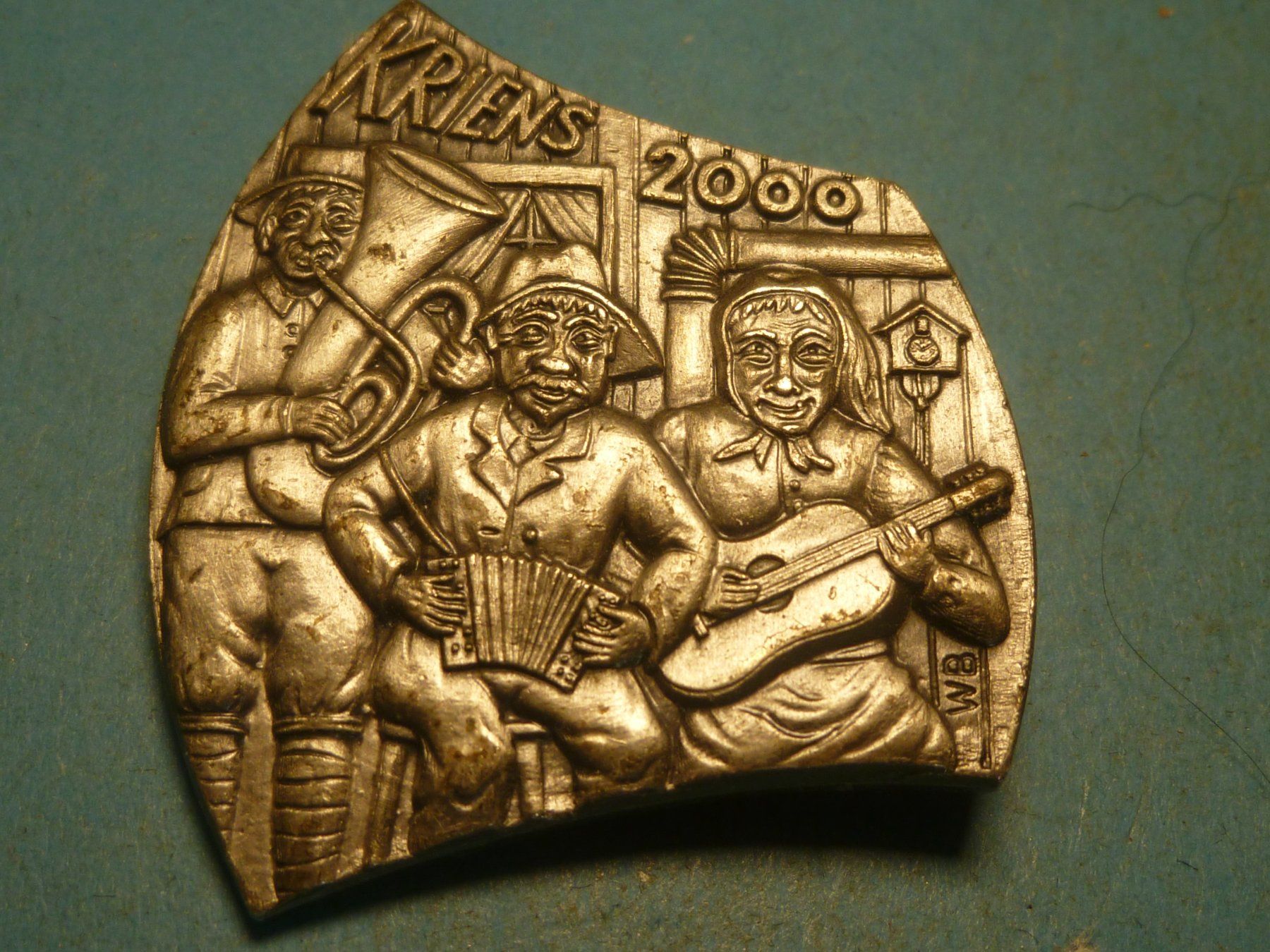 Plaketten & Abzeichen: KRIENS 2000 SILBER – Gebraucht aus Ried (Muotathal) von Mandarin02