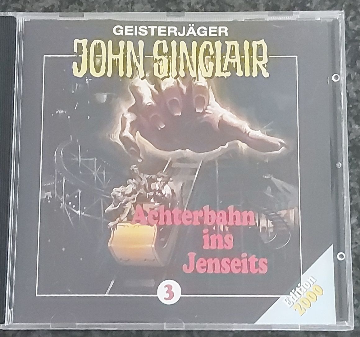 CD: John Sinclair Hörspiel "Achterbahn ins Jenseits" Nr. 3 CD – Usato da Trimbach venduto da Shanja99