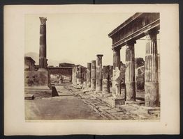 Fotografie Pompei, Tempio di Venere, G. 