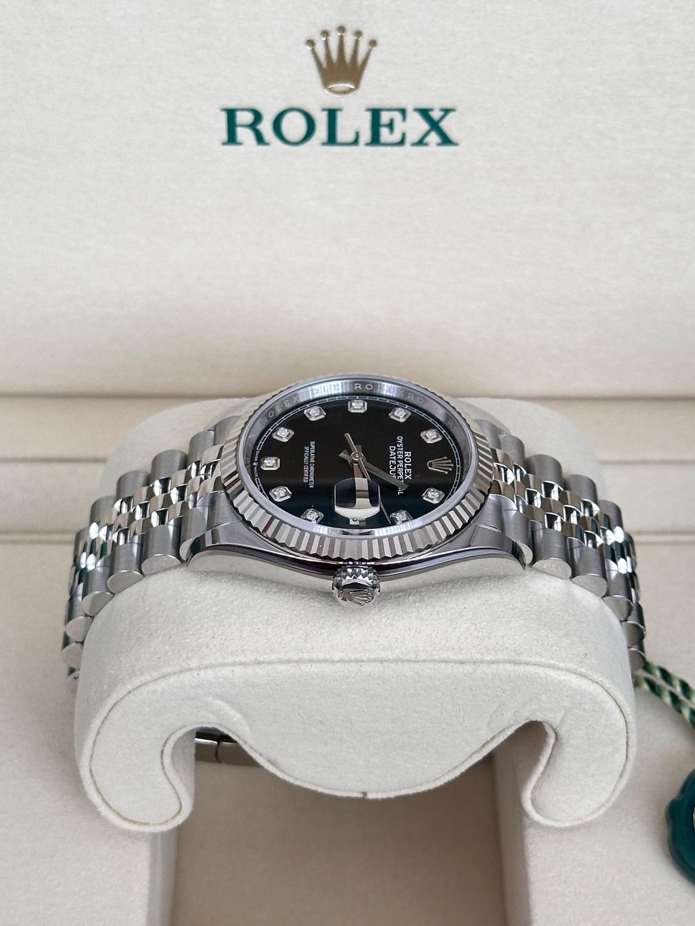 Rolex Uhren: NEW Rolex Datejust 36 07/26 Black Diamond Dial – Neu und originalverpackt aus Kreuzlingen von GentlemansWatches 3