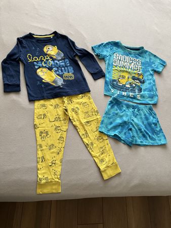 Minions Pyjamaset, Grösse 104, Top Zustand!