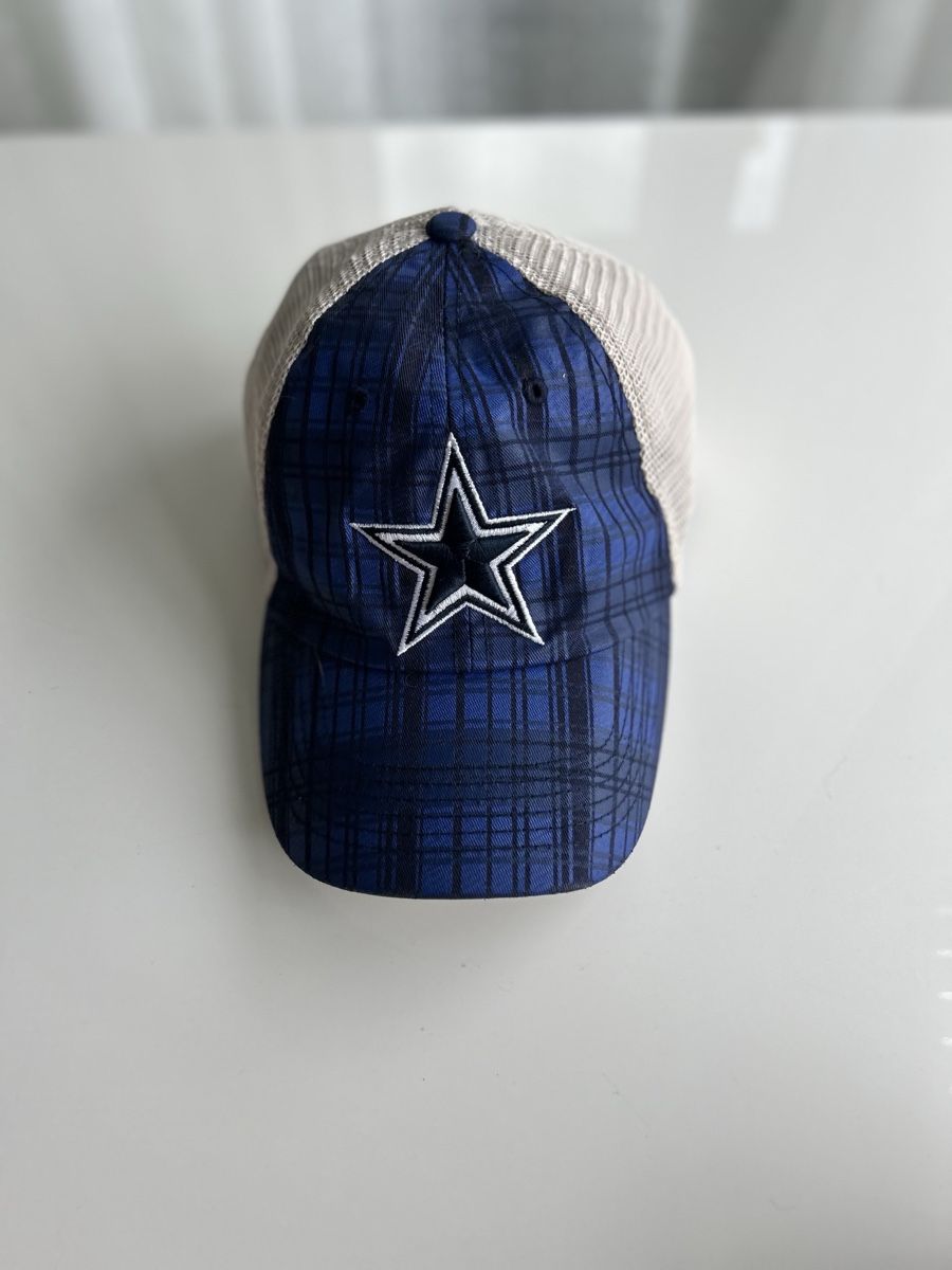 Copricapi, berretti & cappellini: Dallas Cowboys Cap checkered trucker cape – Nuovo (secondo la descrizione) da Saland venduto da ele_vc96