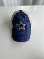 Dallas Cowboys Cap checkered trucker cape