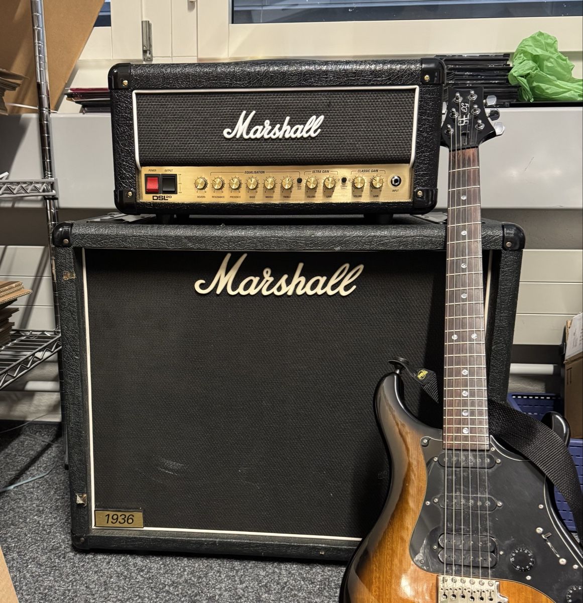 Marshall Verstärker: Marshall DSL 20 mit 1936 2x12 Box – Gebraucht aus Hünenberg See von Soundvalley